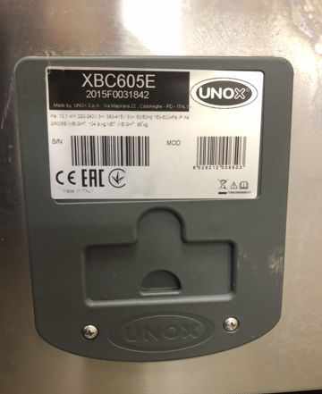Пароконвектомат unox XBC605E + Расстоечный шкаф un