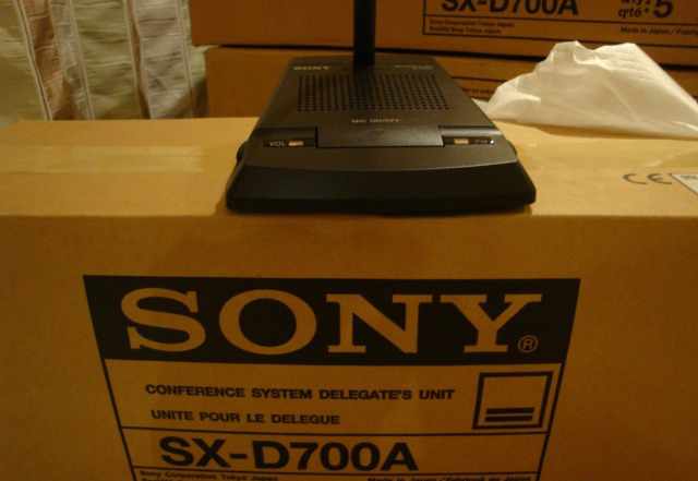 Микрофоны для конференц-залов Sony SX-C700A