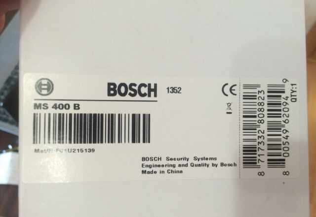 Датчик пожарный Bosch + База монтажная Bosch