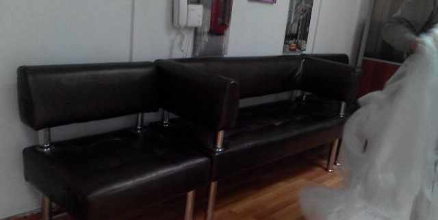 Мягкая мебель для офиса, офисный диван из Экокожи