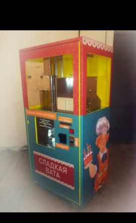 Вендинговый автомат сахарная вата