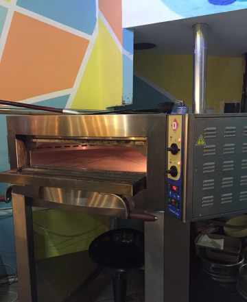 Пицца печь угловая