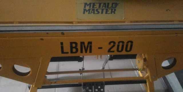 Листогибный станок metalmaster LBM-2000 б.у