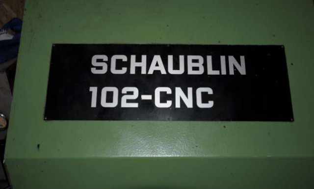 Прецизионный токарный станок с чпу schaublin 102-C