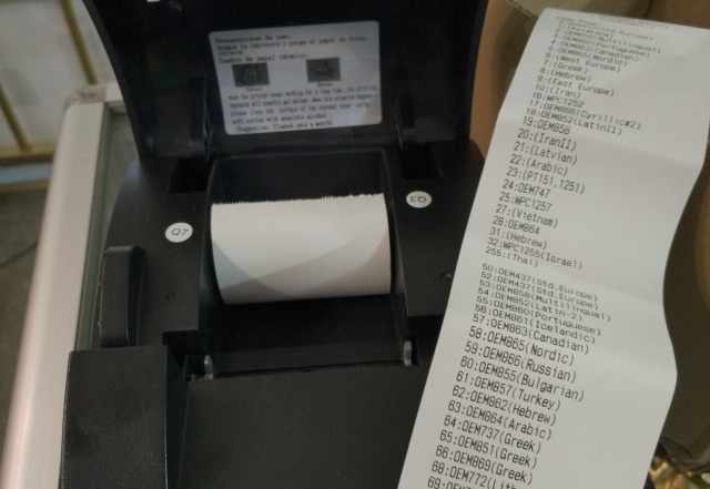Новые принтеры чеков Senmon SM-5890K 58mm USB