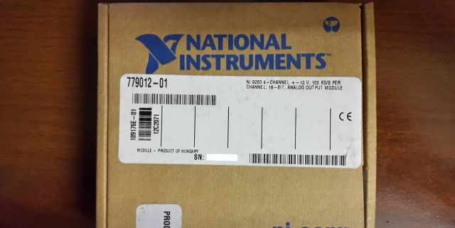 National Instruments NI контроллеры, модули