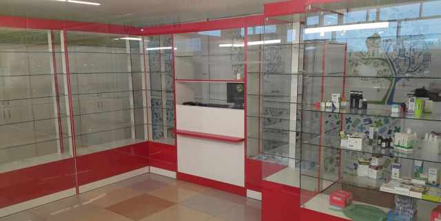 Аптечные витрины(оборудование для аптеки)