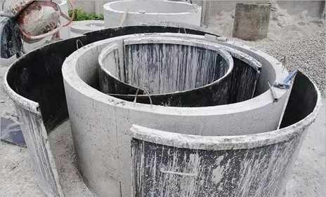 Разборная форма для бетонных колец