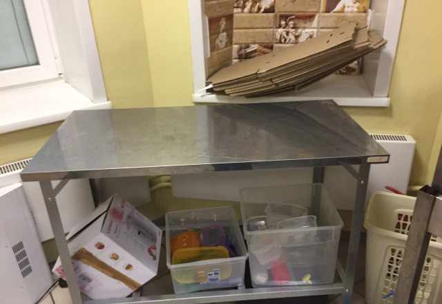 Холодильный стол, мойка, производственный стол нер