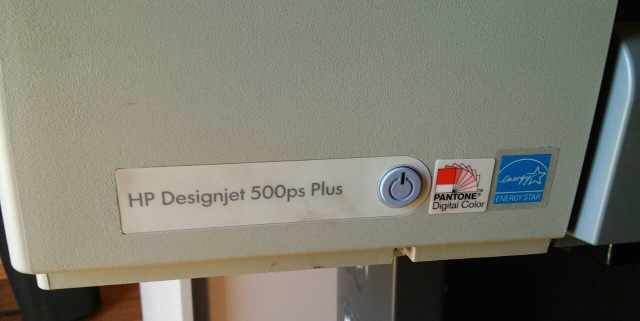 Копир - плотер HP Designjet 500ps Plus