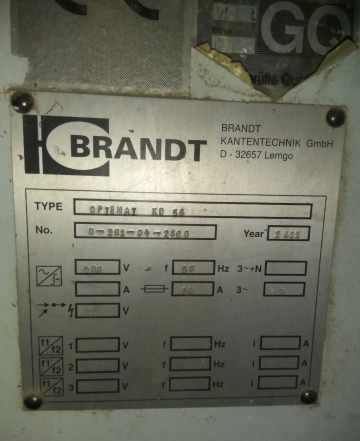 Кромкооблицовочный станок Brandt KD 56