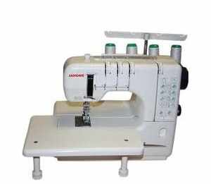 Распошивальная швейная машинка janome Cover Pro II