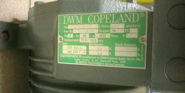 Компрессор поршневой DWM copeland