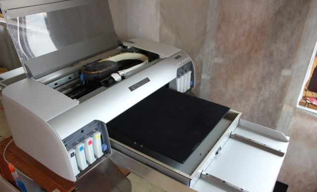 Принтер DTX-400/800 для печати на футболках