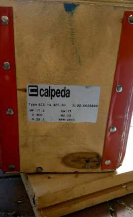 Двигатель для скважинного насоса calpeda 6CS 13