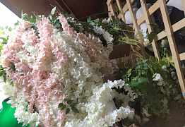 Глициния (искусственные цветы )