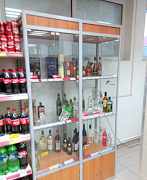 Алкогольная витрина-шкаф
