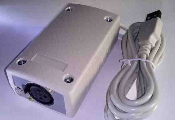 Контроллер USB-DMX512 для управления светом