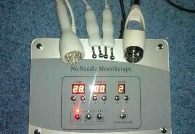 Аппарат 3 в 1 Электропарация Микротоки LED терапия