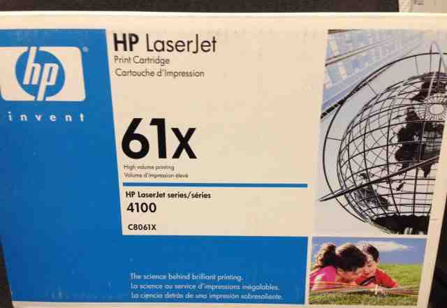 Картридж оригинальный HP LaserJet 4100 C8061X