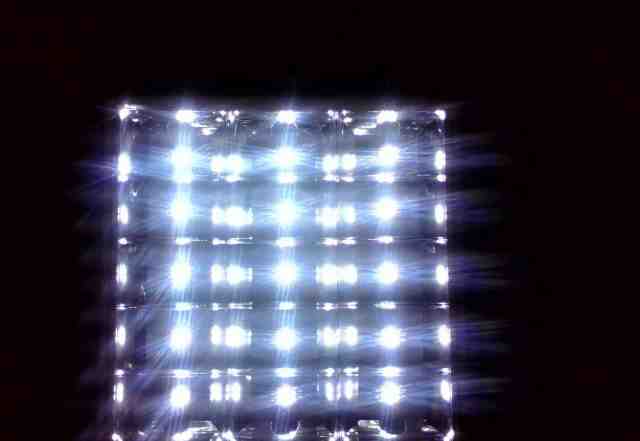 LED светодиодный свет переоборудование