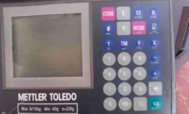 Весы с термопечатью Mettler Toledo 8442-3600