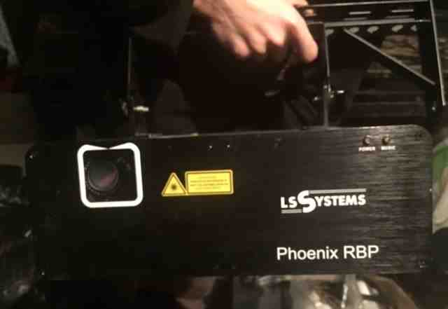 Трёхцветный анимационный лазер Phoenix RBP