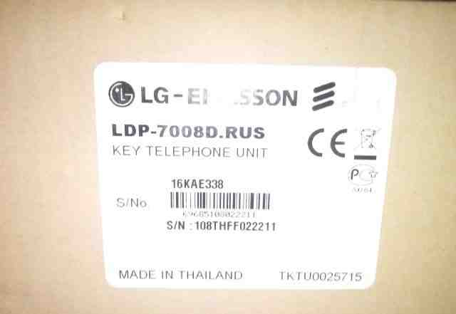 Системный телефон LG-errison ldp-7008d. rus