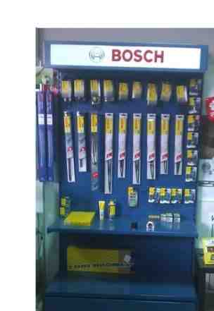 Торговый стеллаж (Горка) Bosch c подсветкой