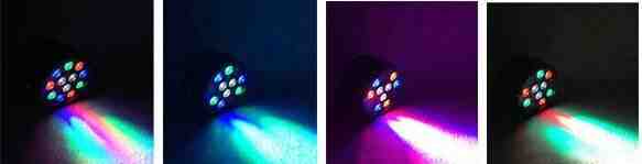 Светодиодный RGB прожектор Led Par 12x3w DMX