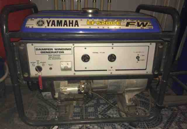 Генератор yamaha EF 5200EFV