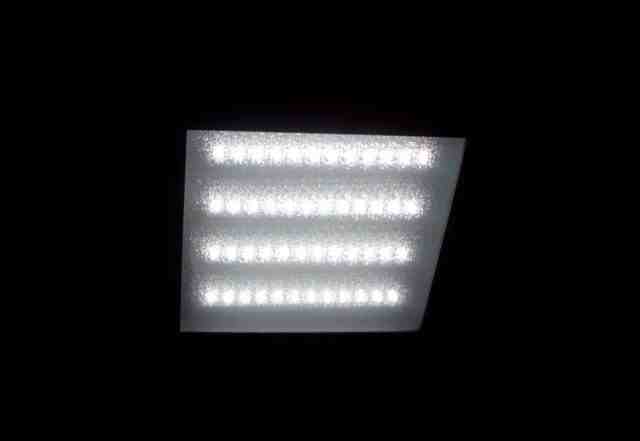 Светодиодные светильники армстронг 595x595