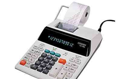 Калькулятор с печатью Citizen CX-126 II