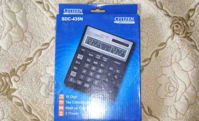 Калькулятор Citizen 435