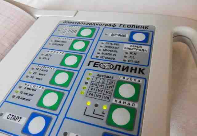Электрокардиограф (экг) эк-3Т-12-01 Геолинк