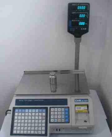 Весы cas LP-15 с принтером