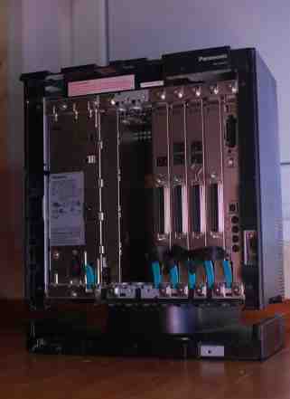 Атс Panasonic TDA100 + аналог и цифра линии