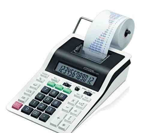 Печатающий калькулятор citizen