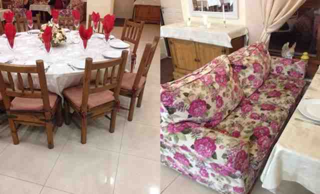 Столы, стулья и диваны для кафе или ресторана