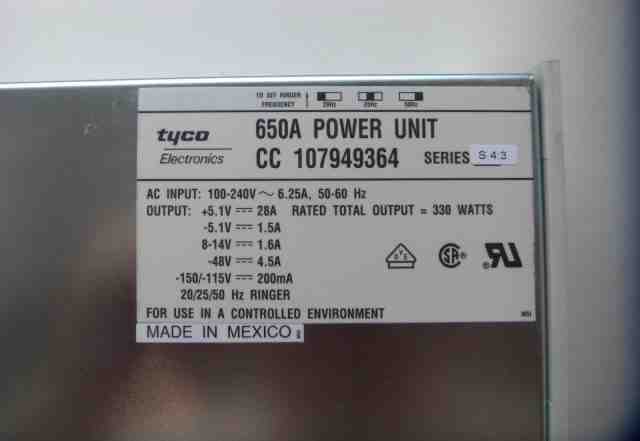 Блок питания Avaya 650A Power Unit