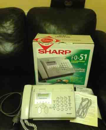 Факс sharp F0-51