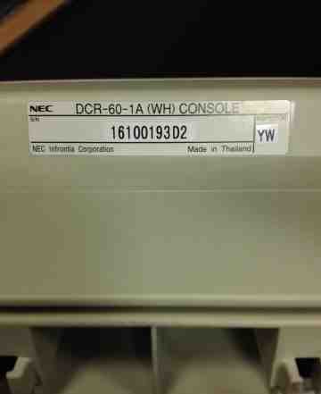 Цифровая кнопочная консоль Nec DCR-60-1A (WH) cons