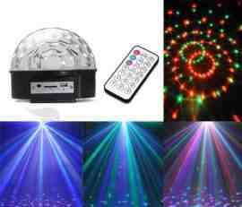 Диско шар LED Magic Ball Light 6 с MP3