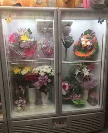 Холодильник для еды, цветов и т. п