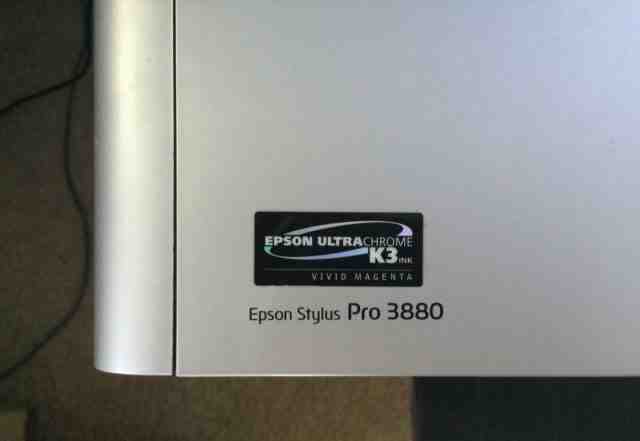 Широкоформатный принтер А2 Epson Stilus Pro 3880