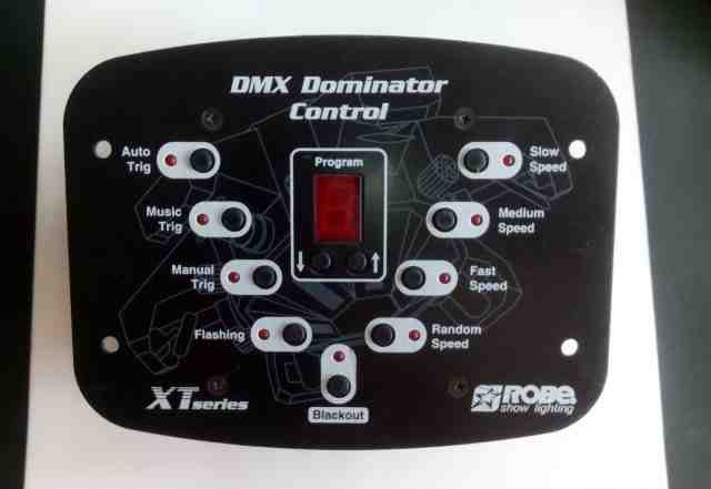 Robe dominator DMX control