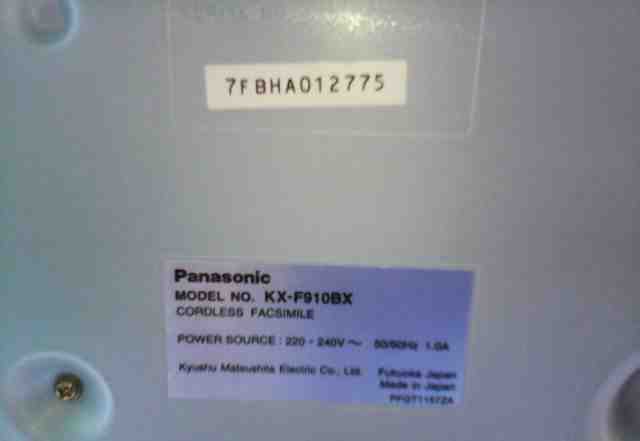 Факс Panasonic KX-F910