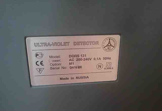 Ультрафиолетовый детектор dors 131