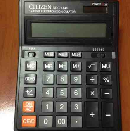 Калькуляторы Citizen (новые) 20х12