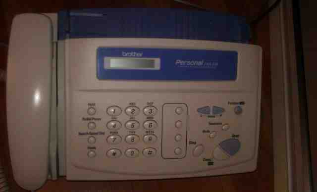 факс Panasonic Brother FAX-236